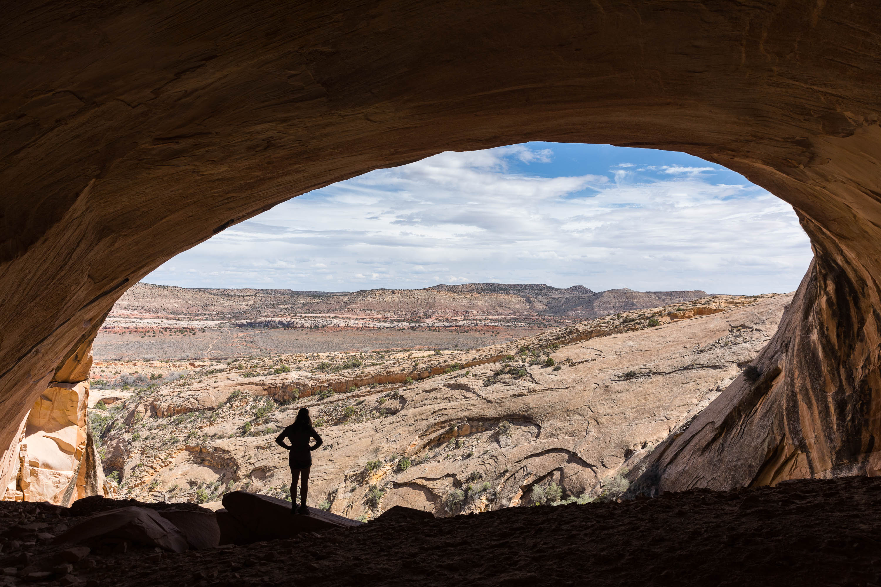 view from Fish Mouth Cave