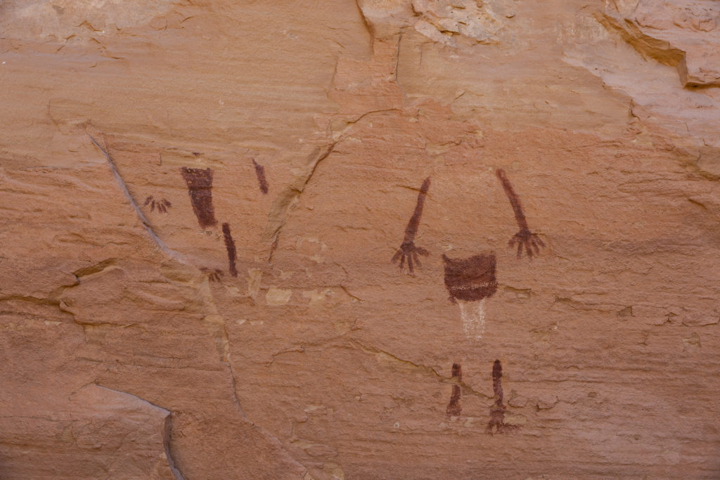 rock art in Cedar Mesa, Bears Ears National Monument