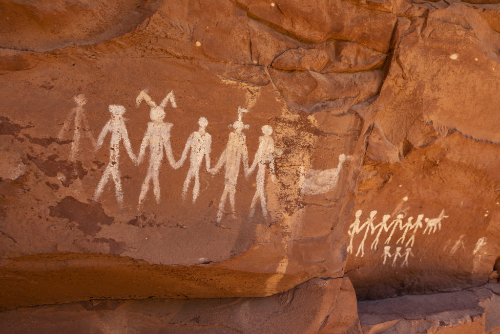 rock art in Cedar Mesa