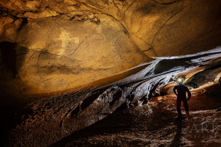 Falcon Warrior in Devilstep Hollow Cave