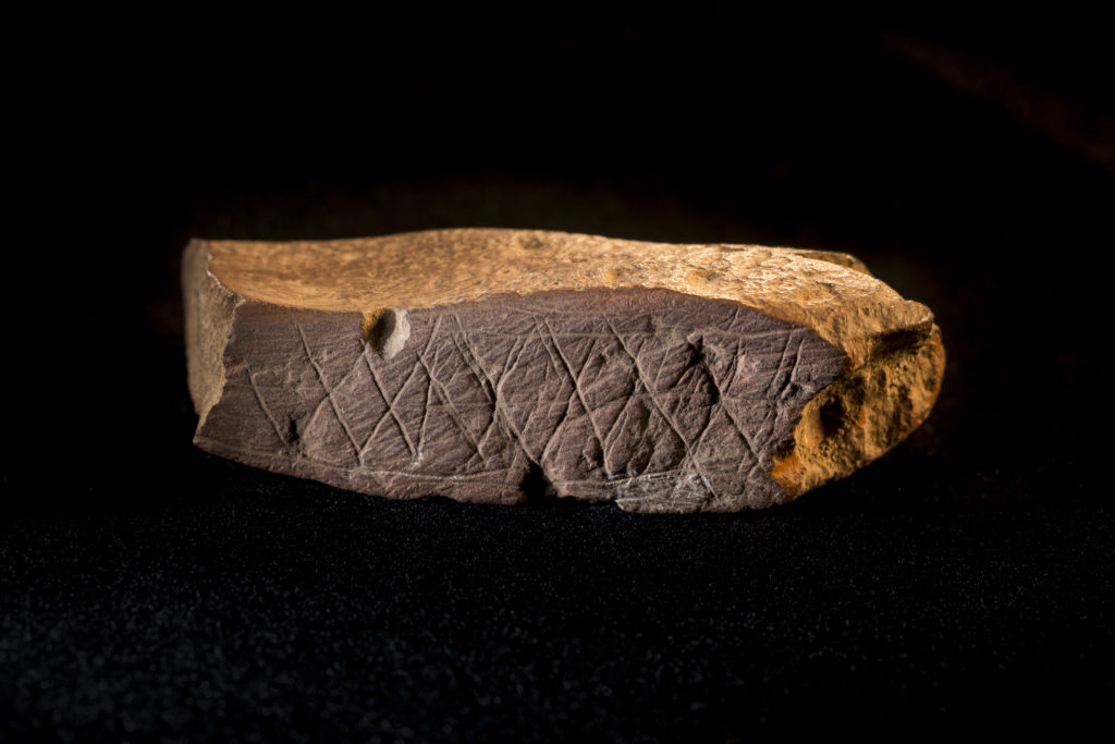 Red Ochre Block from Blombos Cave, South Africa