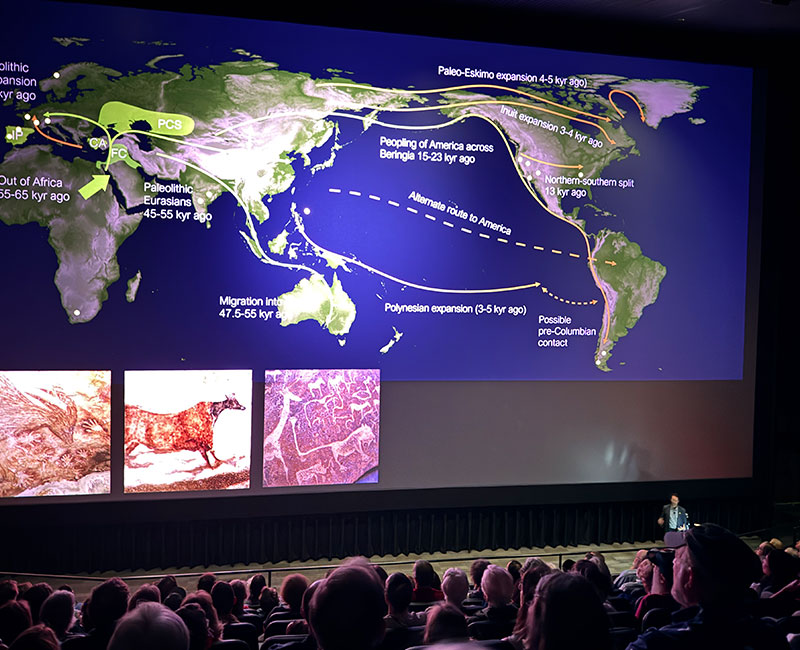 Steven Alvarez speaking at the Denver Museum of Nature and Science - Speaking Engagement