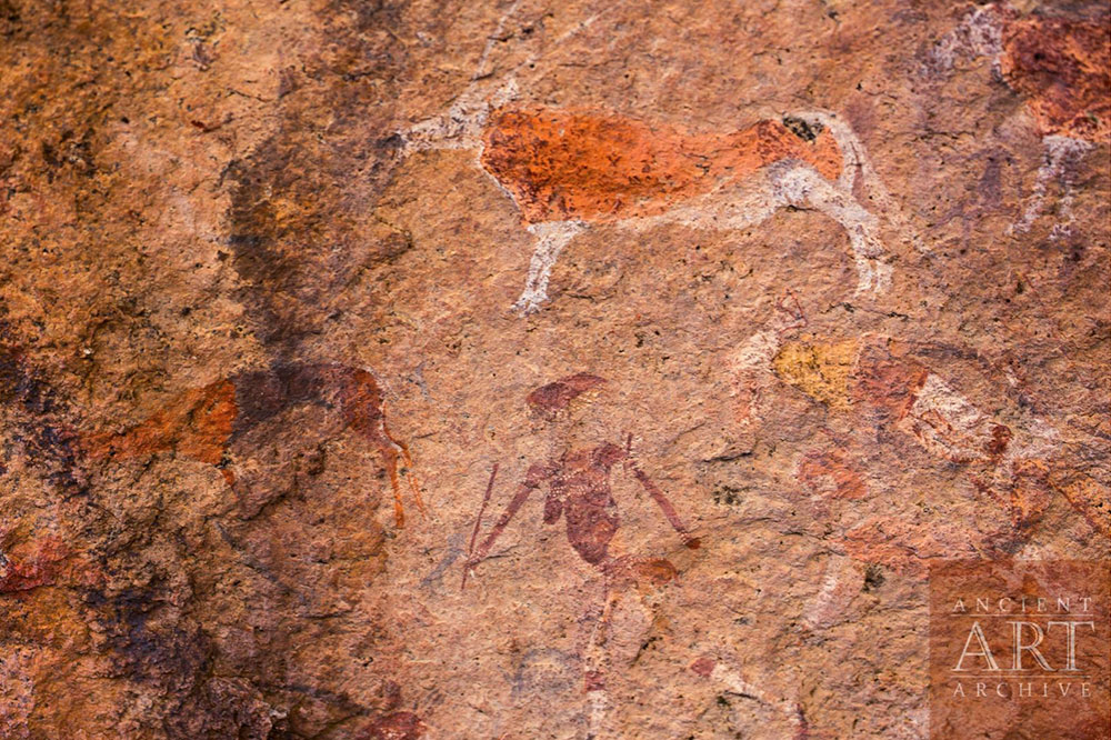 The White Lady Panel, Namibia