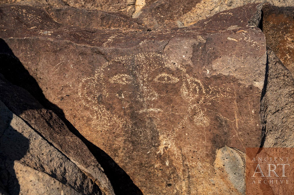 Three Rivers Petroglyph Site, New Mexico USA