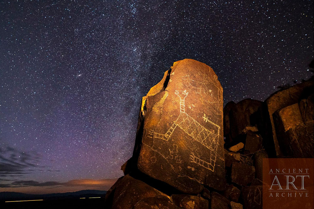 Three Rivers Petroglyph Site, New Mexico USA