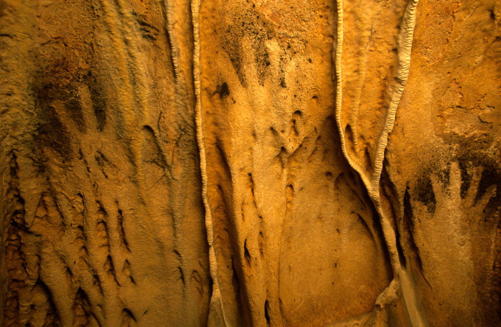 Maya handprints in Belize